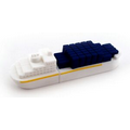 2 GB PVC Cargo Ship USB Drive